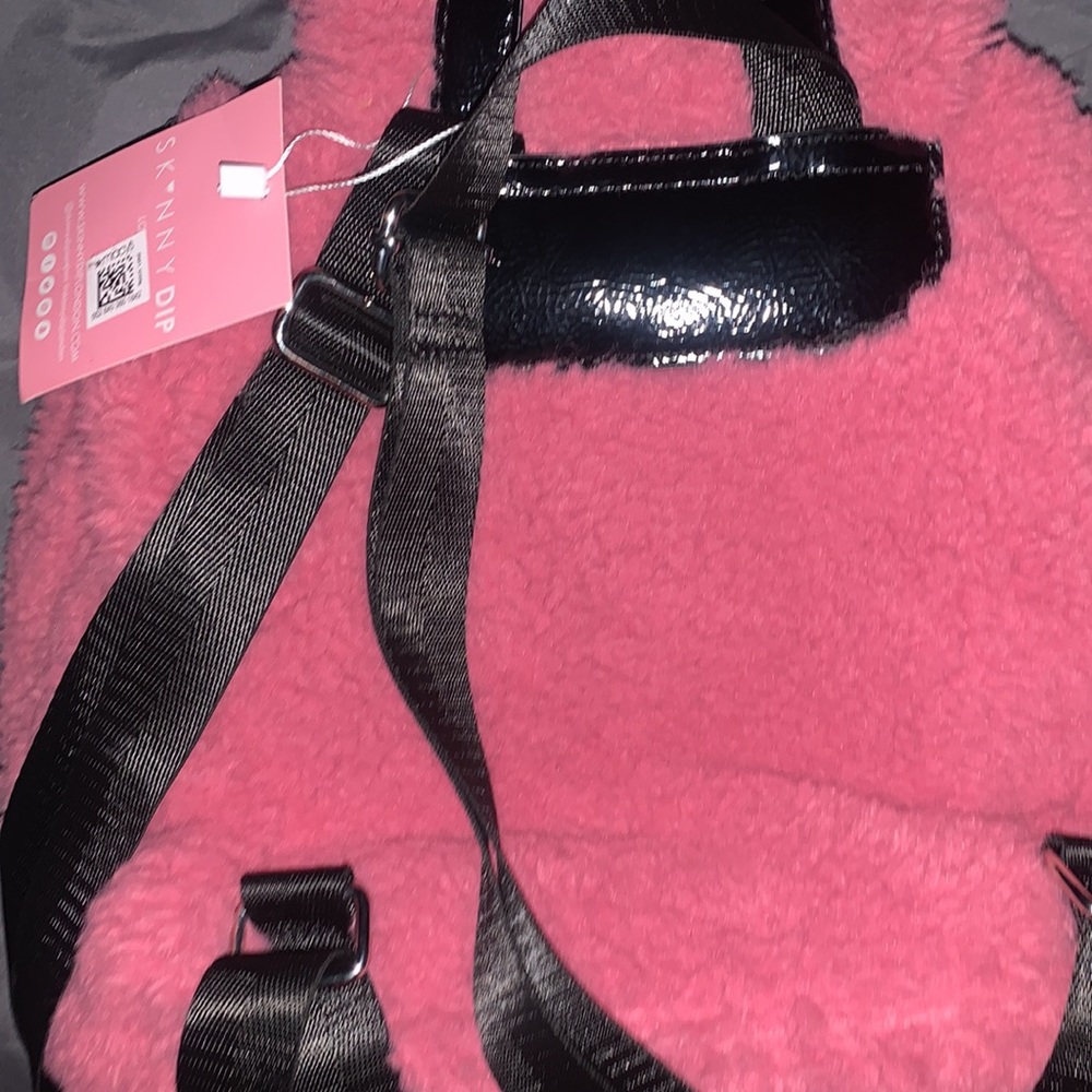 Pink Teddy Mini Backpack - Picture 3 of 3